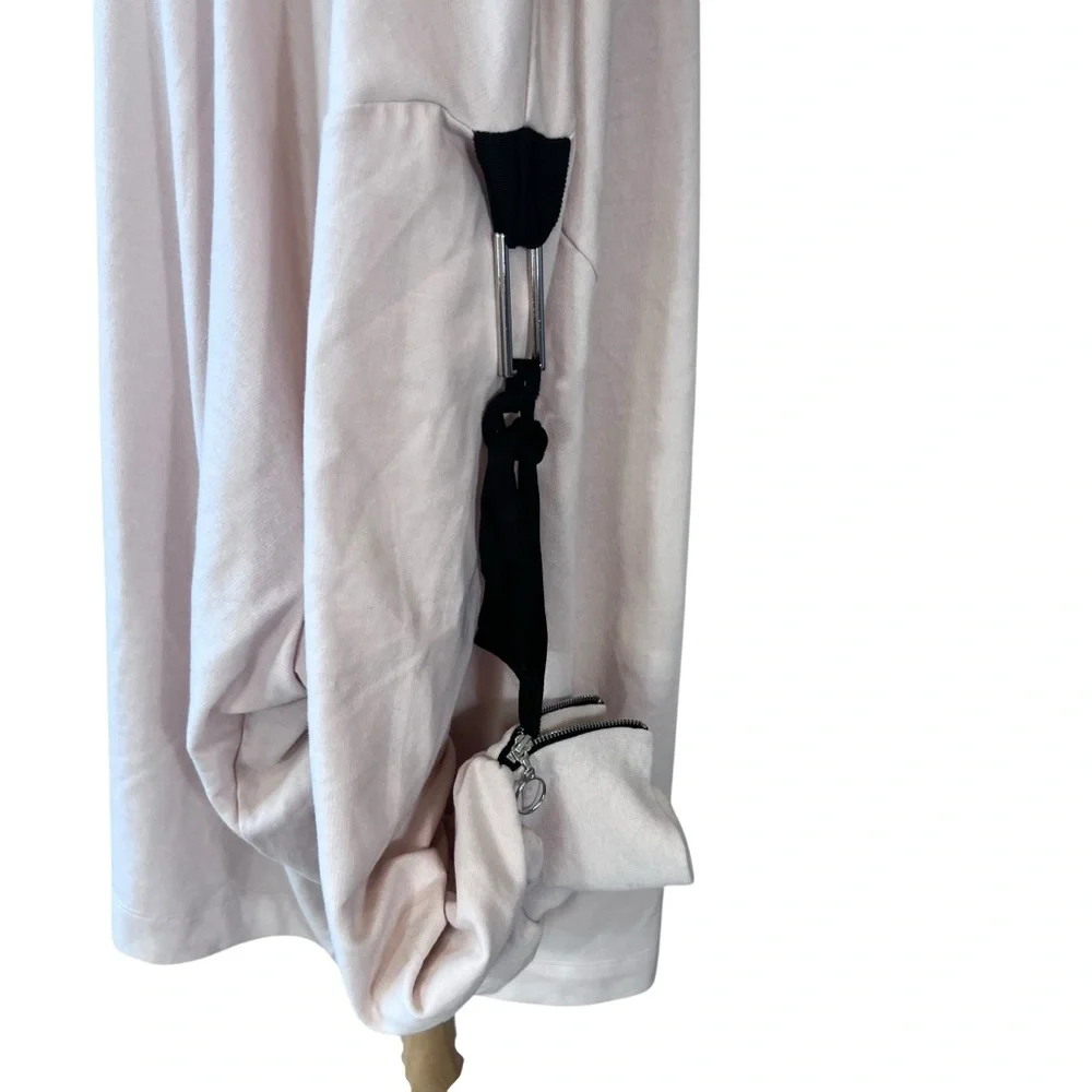Zara Oversized Tie Sleeve Lagenlook Sweatshirt